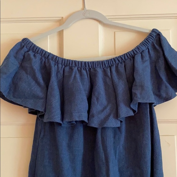 Madewell Off the Shoulder Dress - Picture 2 of 2